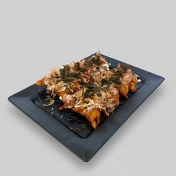 [LM] เกี๊ยวซ่าทอดกรอบ หน้าทาโกะยากิ 10 ชิ้น