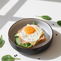 Toast With Chicken Ham Cheese (ขนมปังแฮมไก่ชีส)