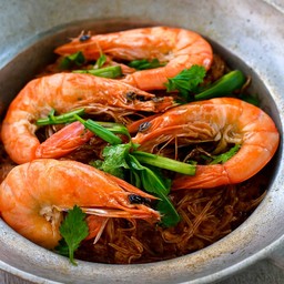 กุ้งอบวุ้นเส้น