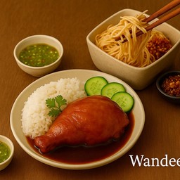 ข้าวหอมมะลิไก่ตุ๋นซีอิ้ว