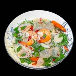 ยำวุ้นเส้นทะเลแซ่บซี๊ด 🌶️