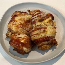 พิซซ่าไก่กรอบ