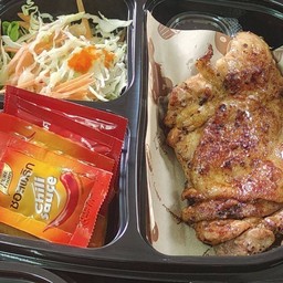 สเต็กไก่ซอสเทอริยากิ