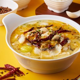 ปลาต้มผักกาดดองซิกเนเจอร์ 罗飞鱼 c1ปลาทับทิม