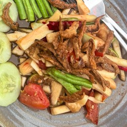 ตำยอดมะพร้าว