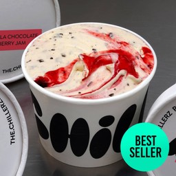 วานิลลาช็อกโกแลตลาสเบอร์รี่ริปเปิล (4ออนซ์ 115กรัม)