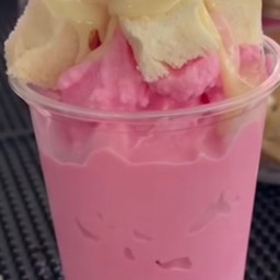 ปังเย็นนมชมพู