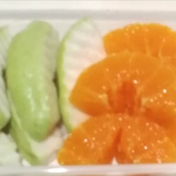 ฝรั่งกิมจู+ส้มฮันนี่