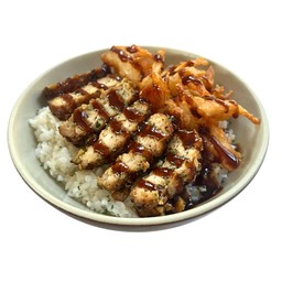 ข้าวดงบุริไก่สึคุเนะ