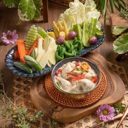 หลนเนื้อปูก้อน