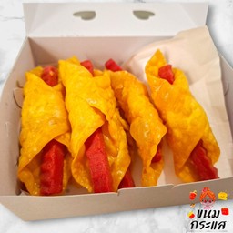 เกี๊ยวสติ๊ก ไส้กรอก [โฉมใหม่]  7ชิ้น