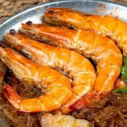 กุ้งอบวุ้นเส้น ชุดเล็กสำหรับทานคนเดียว