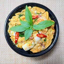 ข้าวไข่ข้นห่อหมกทะเล