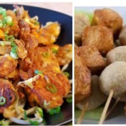 หอยทอด ผัดไทย ยายปุ่น&ลูกชิ้นทอด สูตรน้ำจิ้มตาเปี๊ยก เกาะขนุน