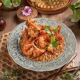 ปูนิ่มทอดกระเทียม