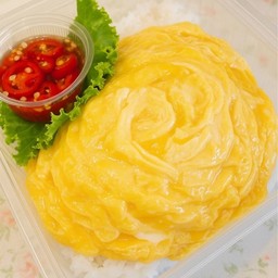 Creamy Omelet With Rice