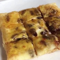 โรตีชีส+ลูกเกต