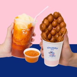 ซื้อคู่คุ้มกว่า! จับคู่วาฟเฟิลและ slushy 💙💓