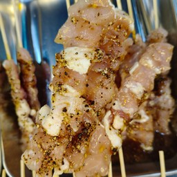 หมูหมักพริกไทยดำ