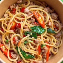 สปาเก็ตตี้ขี้เมาหมู