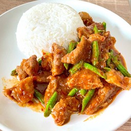 ข้าวพริกแกงหมู