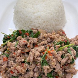 ข้าวกะเพราหมู