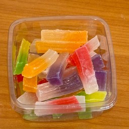 วุ้นกรอบสายรุ้ง