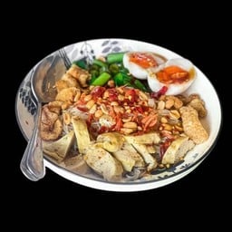 ยำเส้น น้ำปลาร้า ไข่ยางมะตูม✨🌶️