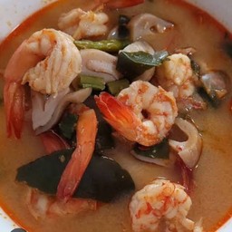 ต้มยำกุ้ง เล็ก (กุ้งขาว)