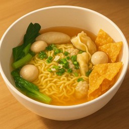 ก๋วยเตี๋ยวลุูกชิ้นปลา