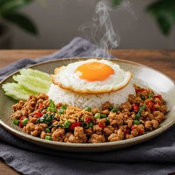 ข้าวราดกระเพรา