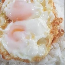 ข้าวไข่ดาว 2 ใบ