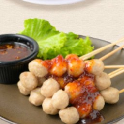 ลูกชิ้นเอ็นหมู 1 ไม้ (ไม้ใหญ่)