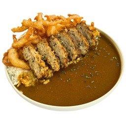 ข้าวแกงกะหรี่ญี่ปุ่นไก่สึคุเนะ