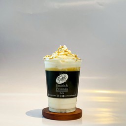 Oat Milk Caramel Frappe