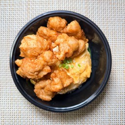 ข้าวไข่ข้นไก่ทอด