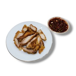 หมูทอดน้ำจิ้มแจ่ว