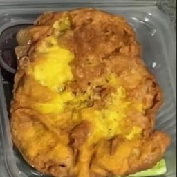 ข้าวน้ำพริกเผา+ไข่เจียว