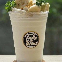 กล้วยปั่นนมสด