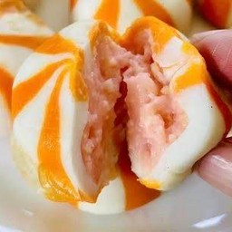 ทูโทนไส้ไข่ปลาชิชาโมะสไตล์ญี่ปุ่น2ลูก ลวกจิ้ม