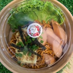 กาติม คั่วไก่ ราดหน้า