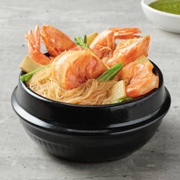 กุ้งแชบ๊วยอบวุ้นเส้น