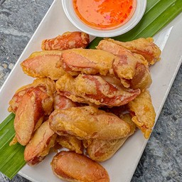 ไส้กรอกทอด