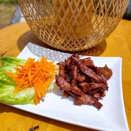 027 เนื้อเค็มทอด