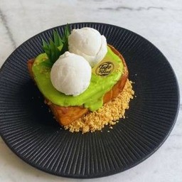 ฟรนซ์โทสต์สังขยาใบเตย