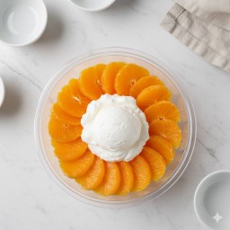 Greek yogurt & Orange