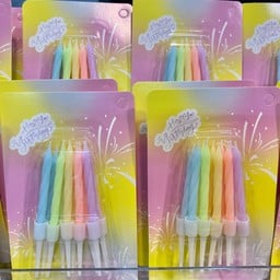 เทียนเล็กคละสี