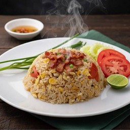 ข้าวผัดเบคอน