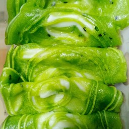 กลิ่นเตย ทองม้วนสด ขนมครกใบเตย บ้าบิ่น