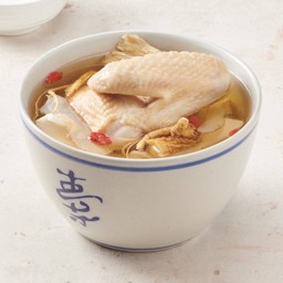 ไก่ไทยตุ๋นรากโสม